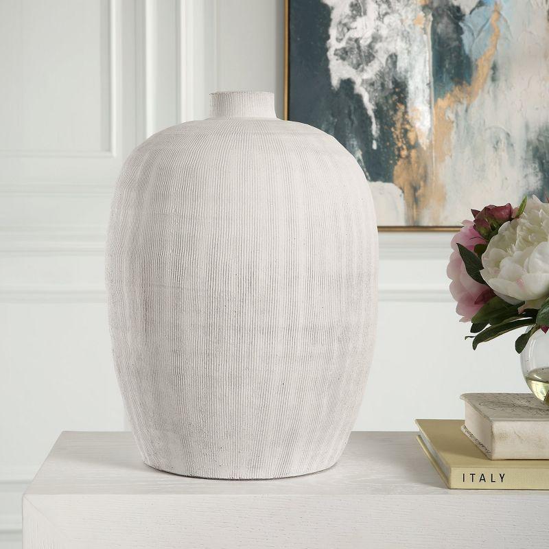 Carbry Decorative Vase - White