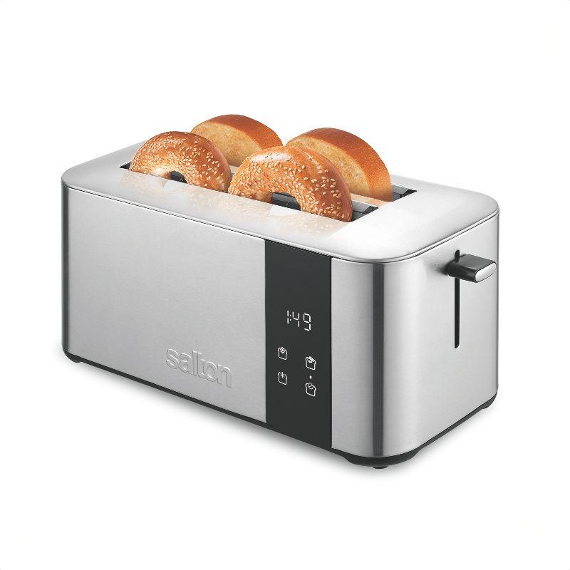 Salton Digital Countdown Toaster Long Slot - 4 Slice