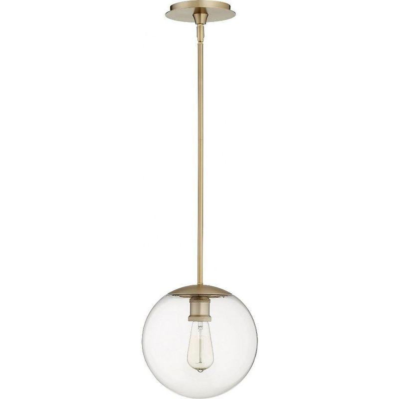 Quorum Lighting 1 - Light Pendant in  Aged Brass