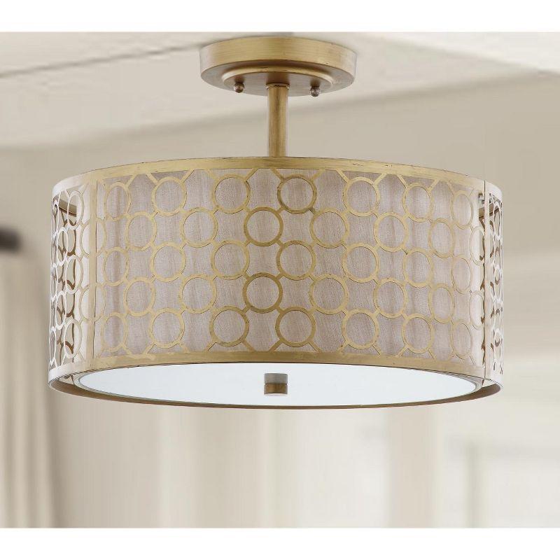 Giotta Ceiling Light - LIT4202 - Bronze - Safavieh