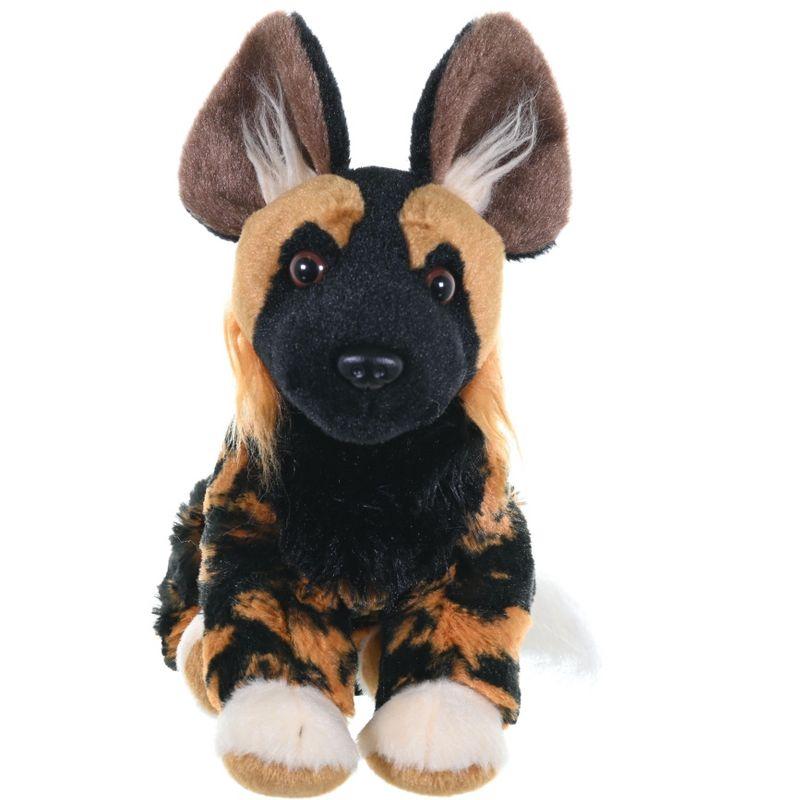 Wild Republic Cuddlekins Mini African Wild Dog Stuffed Animal, 8 Inches