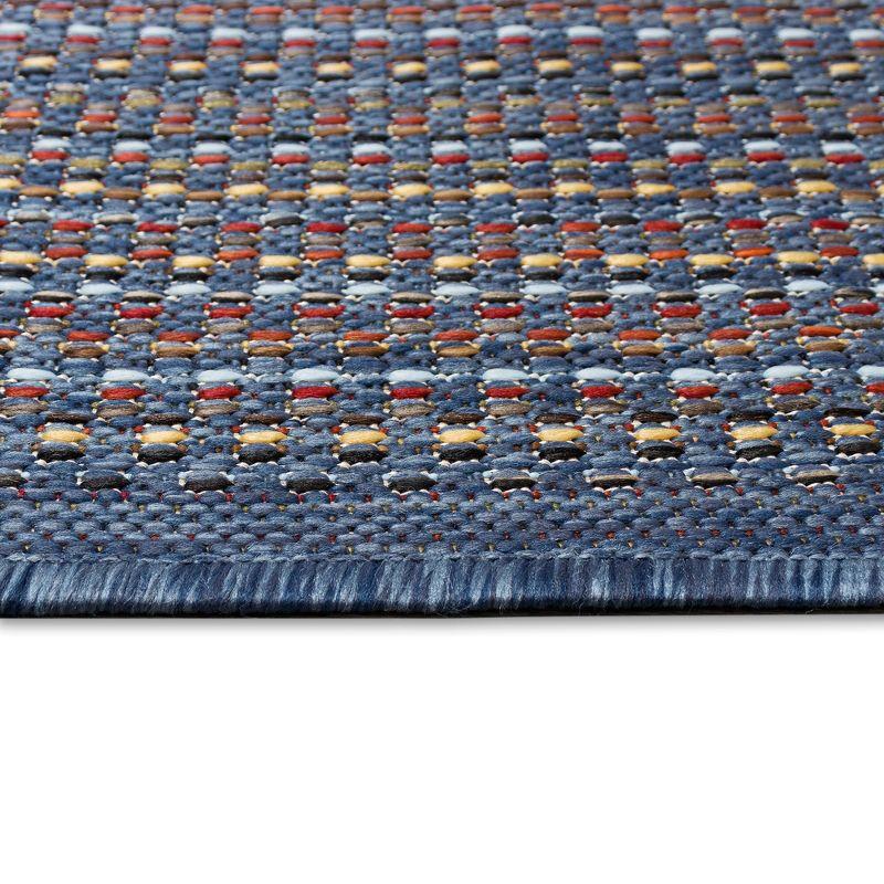 Liora Manne Avena  Indoor/Outdoor Rug  Denim..