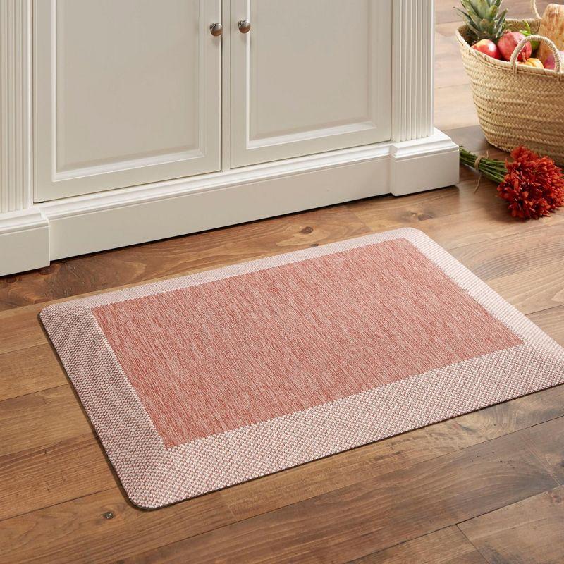 Martha Stewart Mira Modern Heathered Anti-Fatigue Air-Infused Kitchen Mat