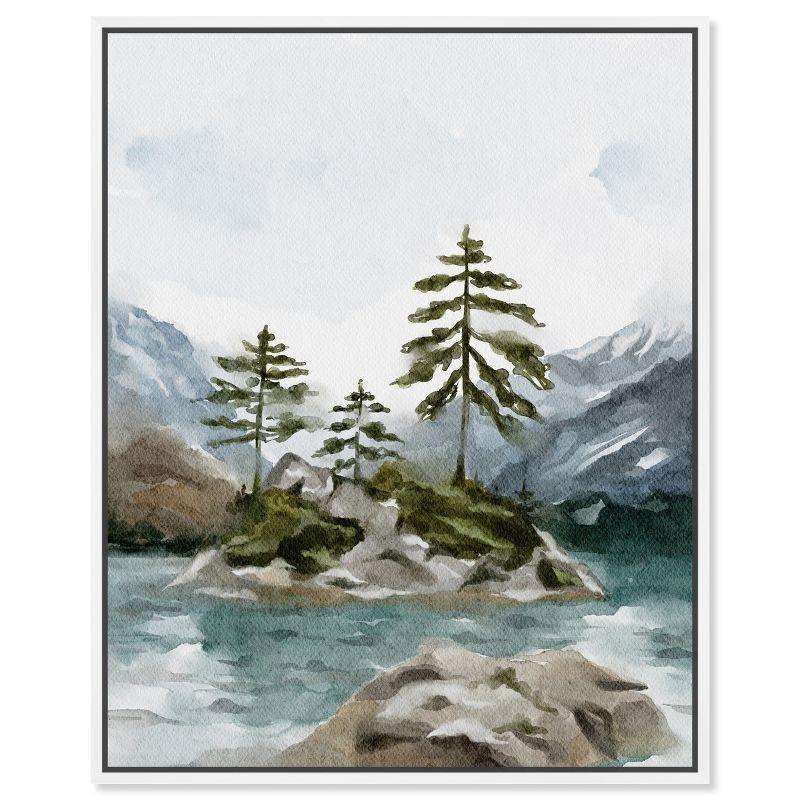 Art Remedy Cold Winter Lake