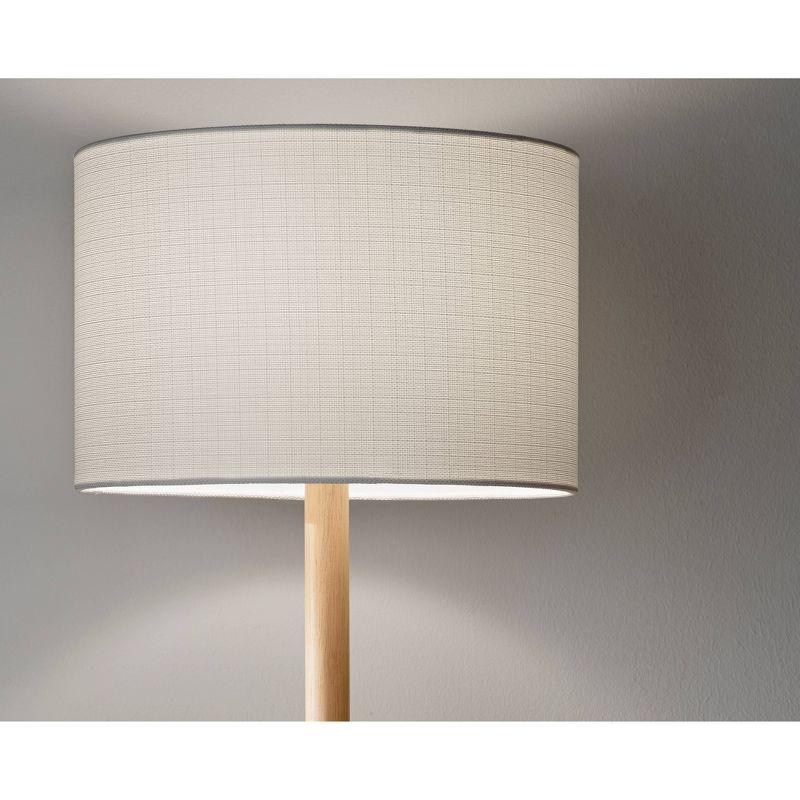 Morton Wood Floor Lamp (49")