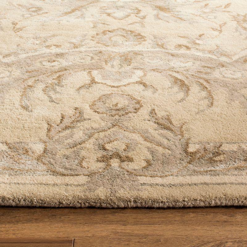 Savonnerie SAV623 Hand Tufted Area Rug - Sand - 6'x9' - Safavieh.