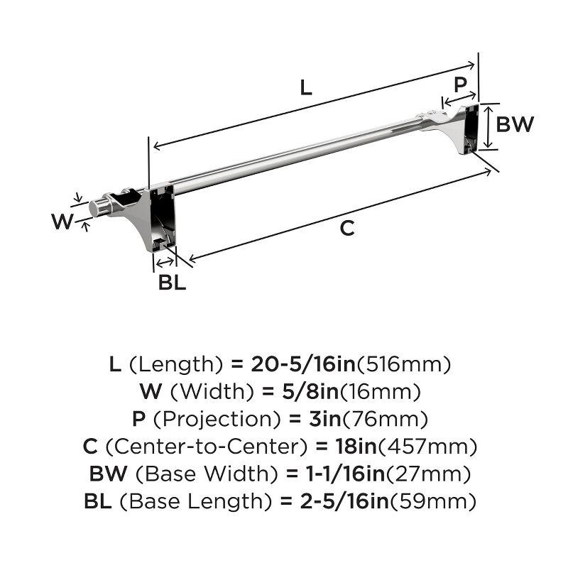 Davenport 20.31" Wall Mounted Towel Bar