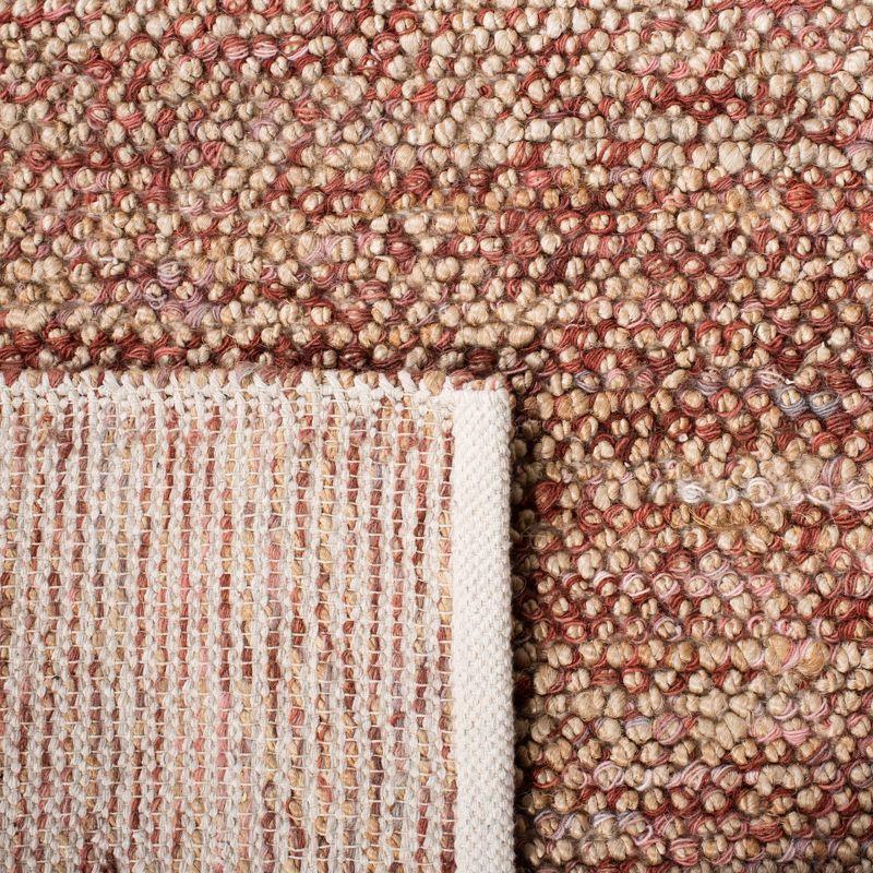 Bohemian BOH901 Hand Woven Indoor Area Rug - Natural/Pink - 5'x8' - Safavieh