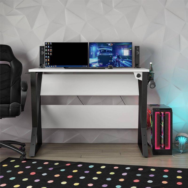 Genesis Height Adjustable Gaming Desk