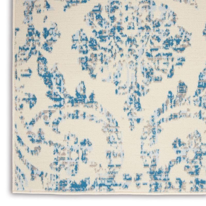 Nourison Jubilant Farmhouse Vintage Damask Area Rug