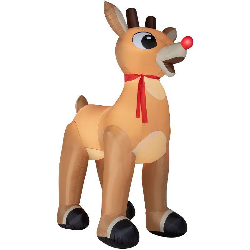 Airblown-Standing Rudolph w/Scarf-Colossal-Rudolph