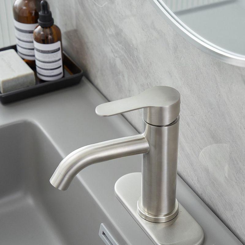 BWE Single Hole Single-Handle Bathroom Faucet