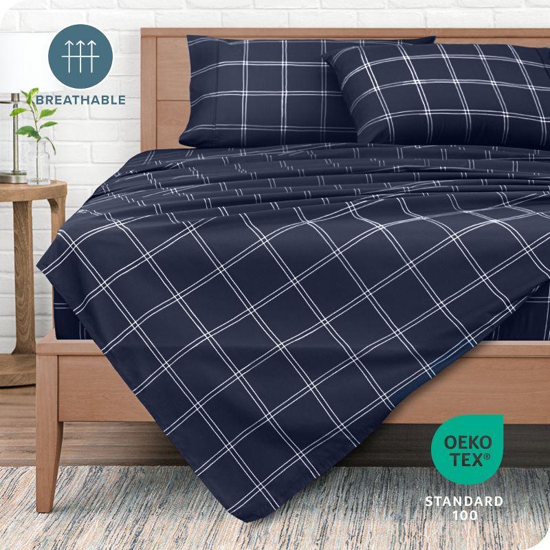 Bare Home Sheet Set - Luxury 1800 Ultra-Soft Microfiber Bed Sheets - Double Brushed - Deep Pockets - Easy Fit