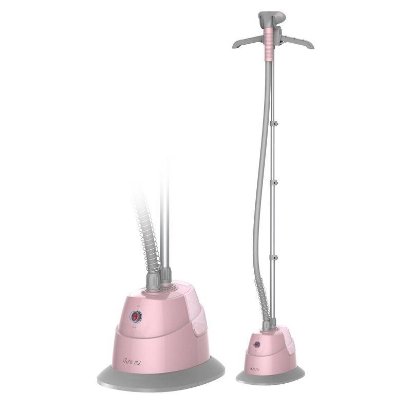 SALAV Salav Performance Series Single-Bar Garment Steamer with 360-Swivel Folding Adjustable Hanger
