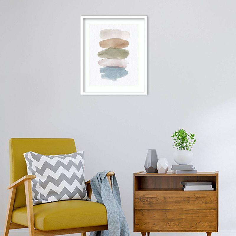 21" x 25" Natural Swatches by Wild Apple Portfolio - Amanti Art: Giclee Print, Modern Decor