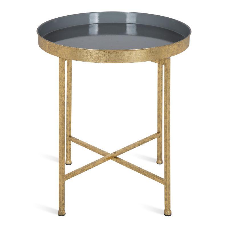 Kate and Laurel Celia Round Metal Side Table