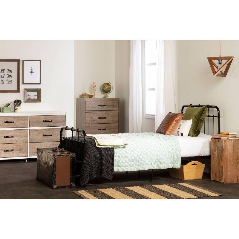 South Shore Hankel Platform Bed