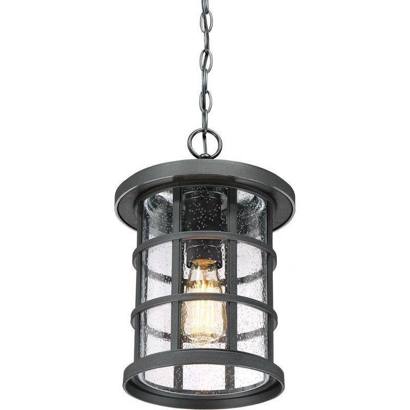 Quoizel Lighting Crusade 1 - Light Pendant in  Earth Black