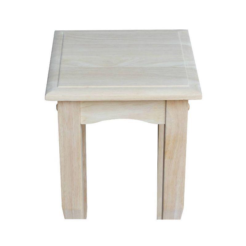 Tea Table Unfinished - International Concepts