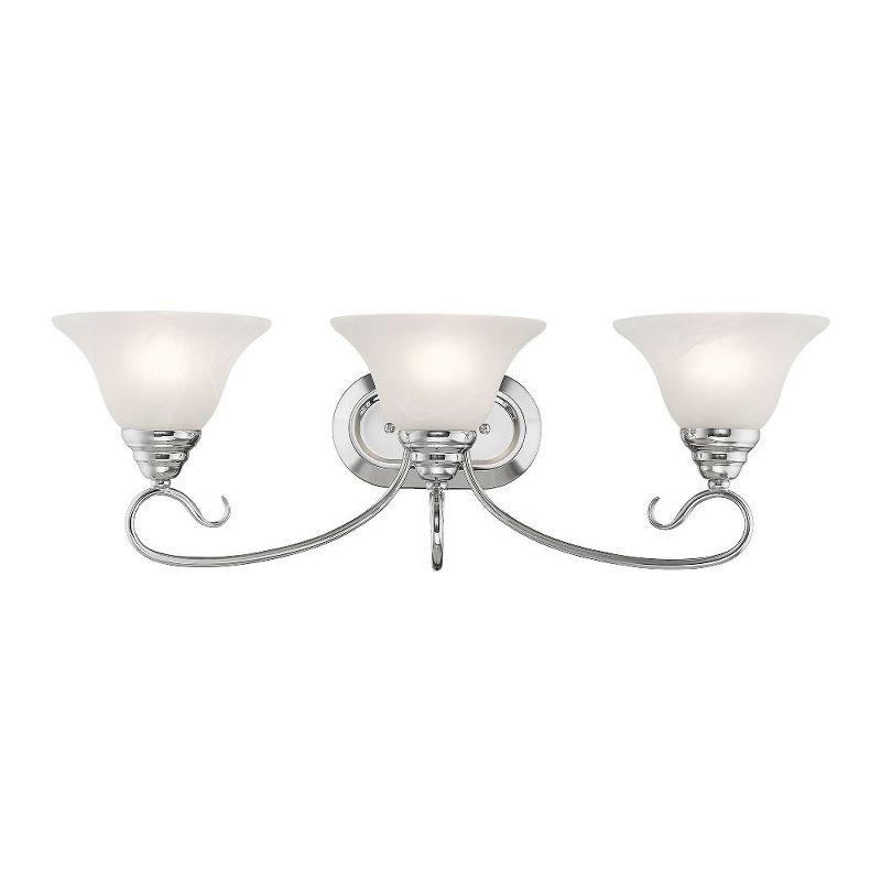 Livex Lighting Coronado 3 - Light Vanity in  Brushed Nickel