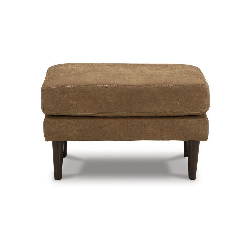 Signature Design by Ashley Contemporary Telora Ottoman, Caramel