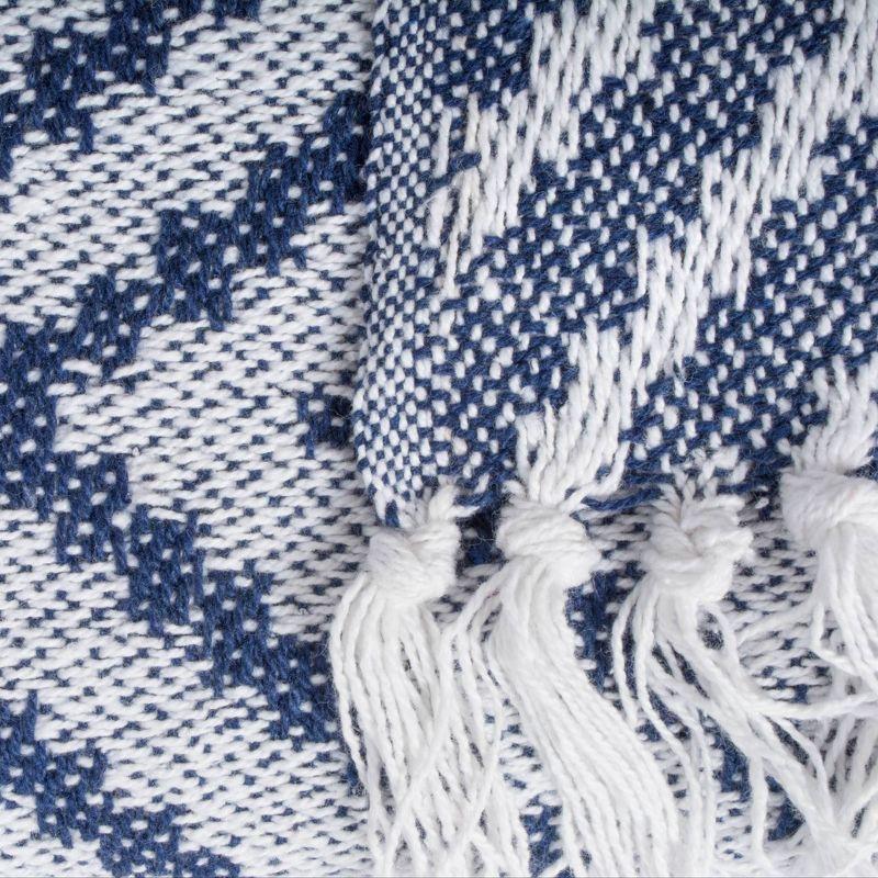 Design Imports Hand Woven Throw Blanket