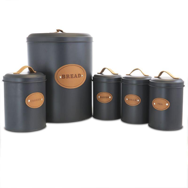 Metal Canister - Set of 5