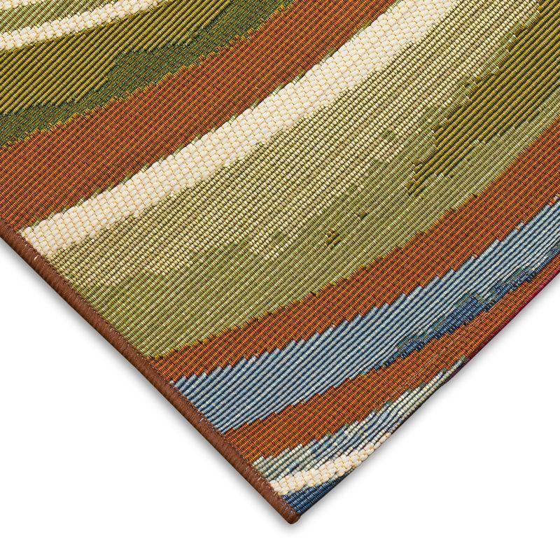Liora Manne Marina Tides Indoor/Outdoor Rug Multi 3'3" x 4'11"