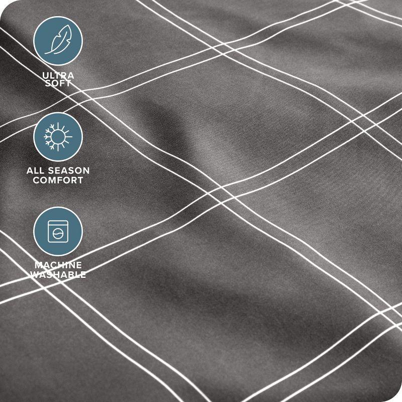 Bare Home Plaid Microfiber Sheet Set | Wayfair