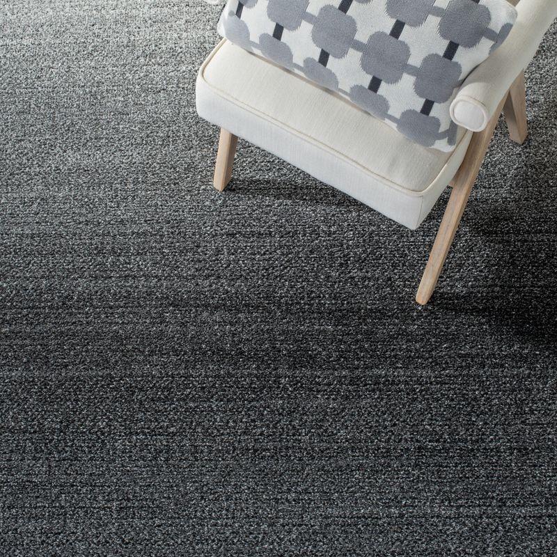 Gray Ombre 4' x 6' Synthetic Area Rug