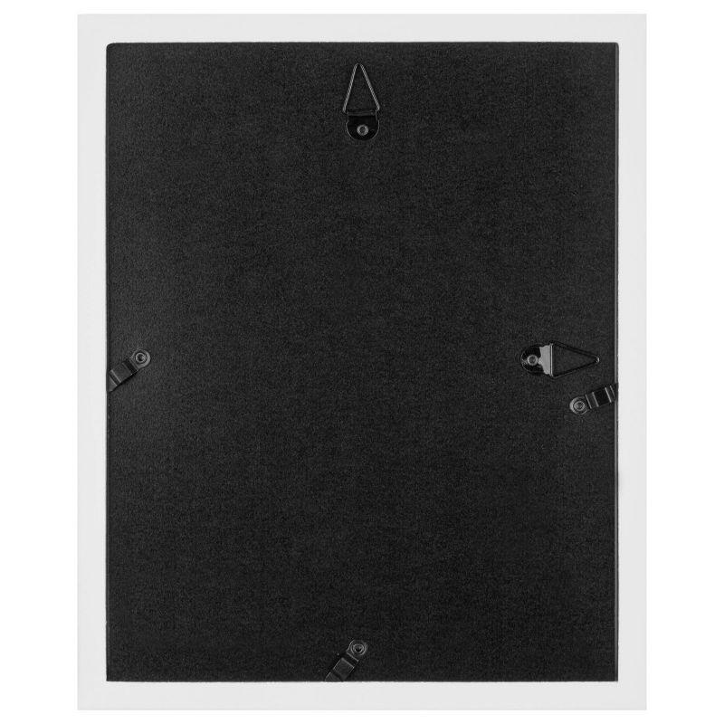 Gallery Wall Solid Wood Matted Picture Frame Kit - 7 Pieces with Two 8" x 10", Four 6" x 8", and One 12" x 16"