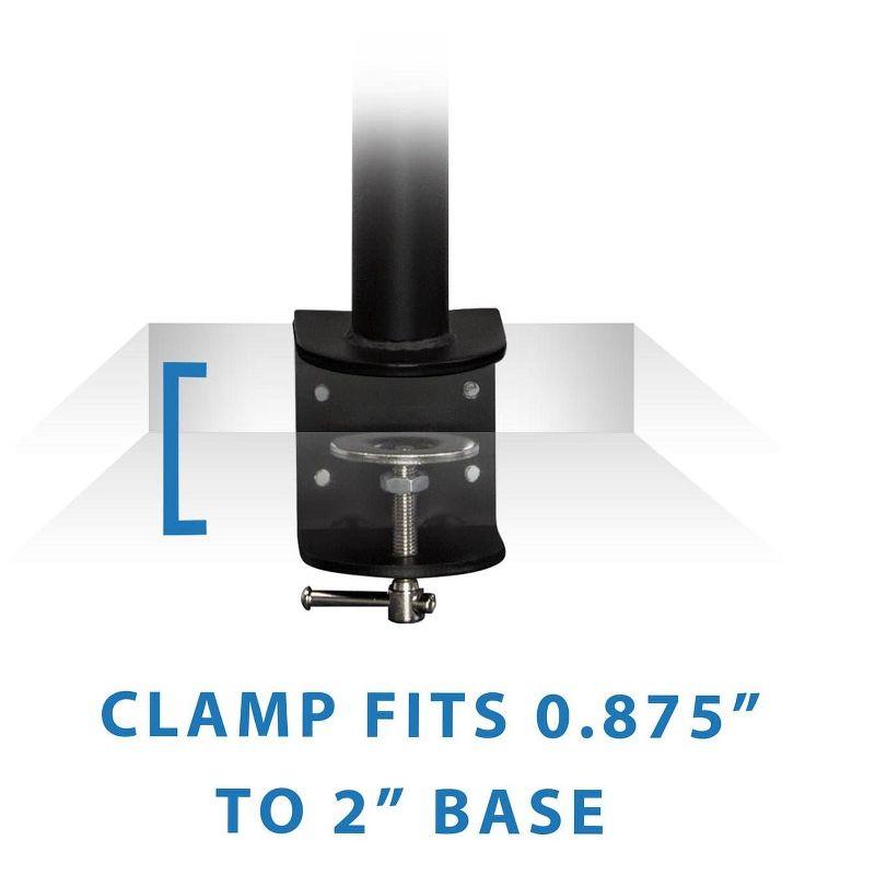 Mount-it Mount-It Full Motion Height Adjustable Single Monitor Arm Mount | Fits 13 - 30 in. Computer Screens