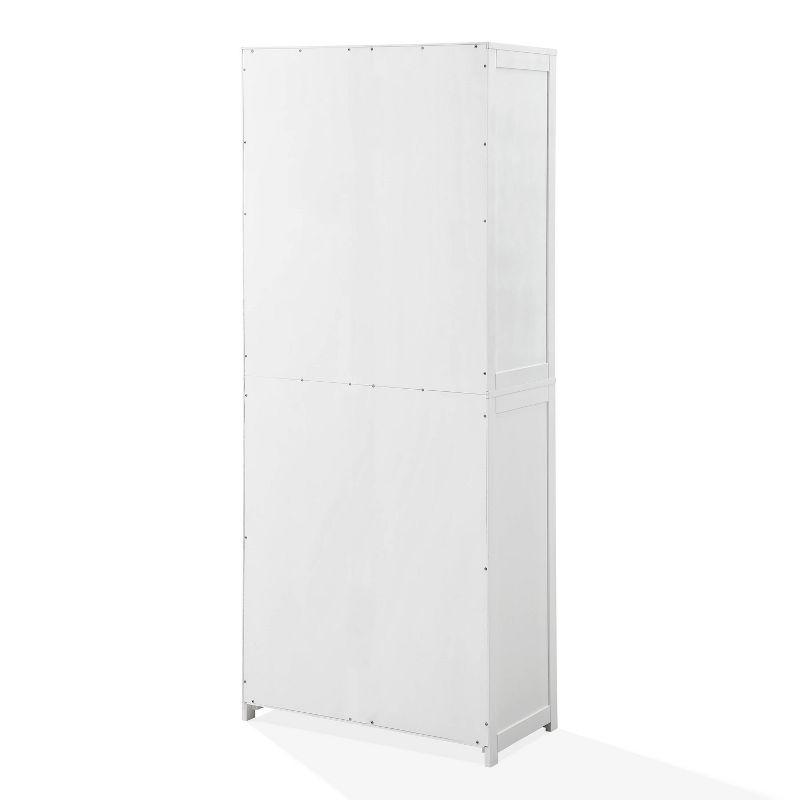 Savannah White Tall Kitchen Pantry with Adjustable Shelving