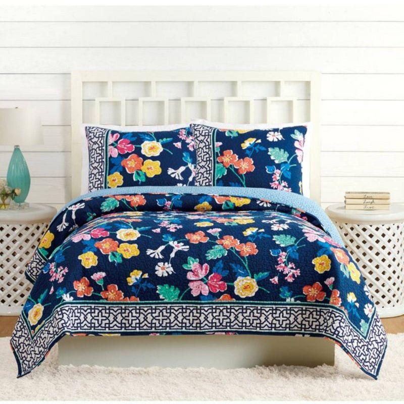 Maybe Pillow Sham Navy - Vera Bradley