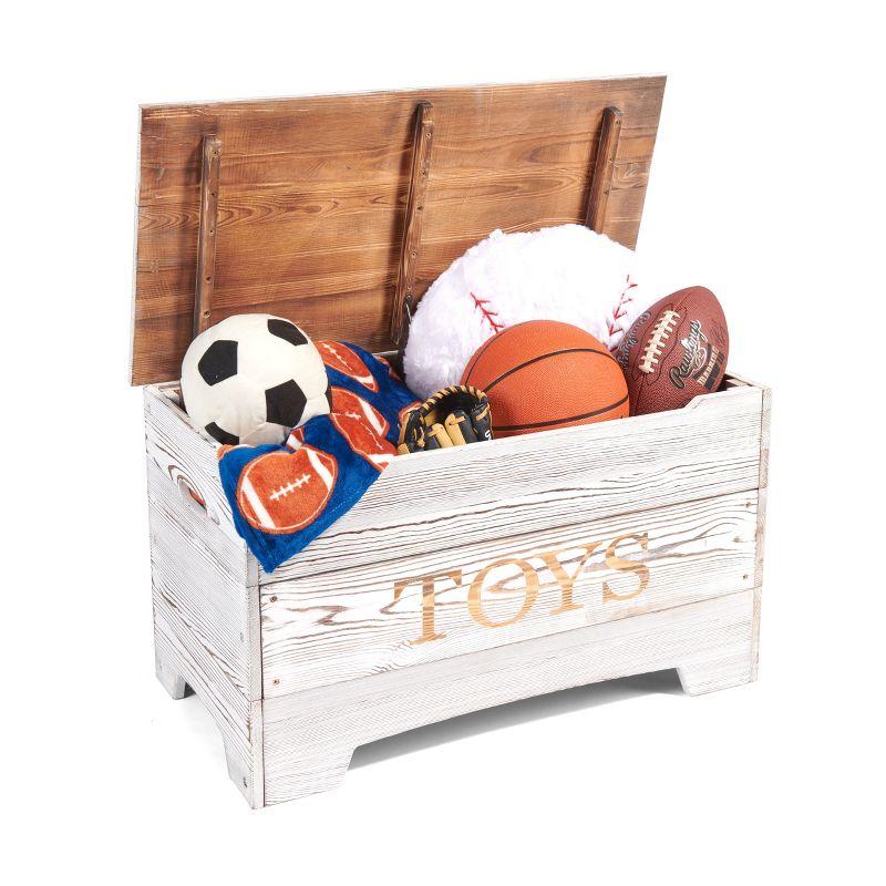 Badger Basket Solid Wood Rustic Toy Box