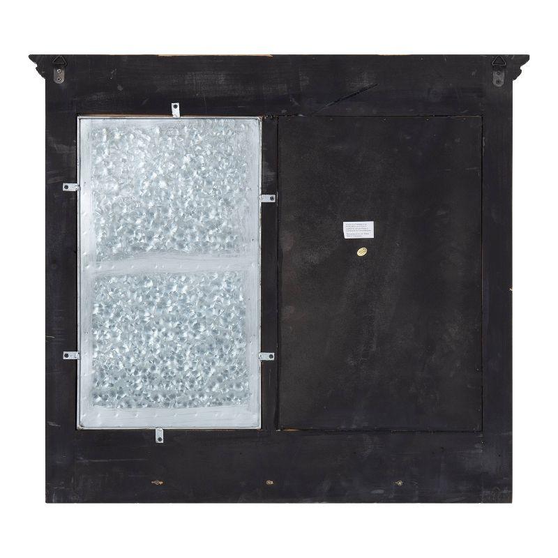 Kate and Laurel Solid Wood Wall Organizer