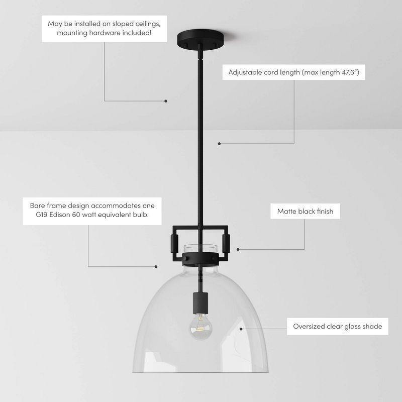 Arylide 1 - Light Single Geometric Pendant