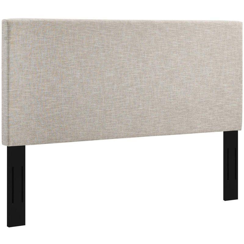 Modway Carson Carrington Stryn Upholstered Linen Fabric Headboard