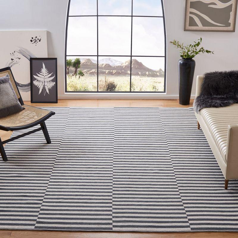 Montauk MTK715 Hand Woven Indoor Area Rug - Ivory/Grey - 7'x9' - Safavieh