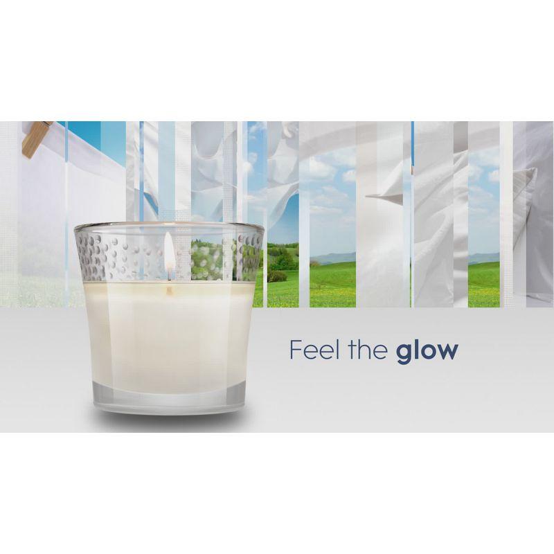 Glade Two Pack Candles Clean Linen - 6.8oz/2ct