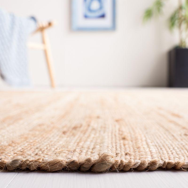 Natura NAT871 Hand Woven Area Rug - Natural/Navy - 3'x5' - Safavieh.