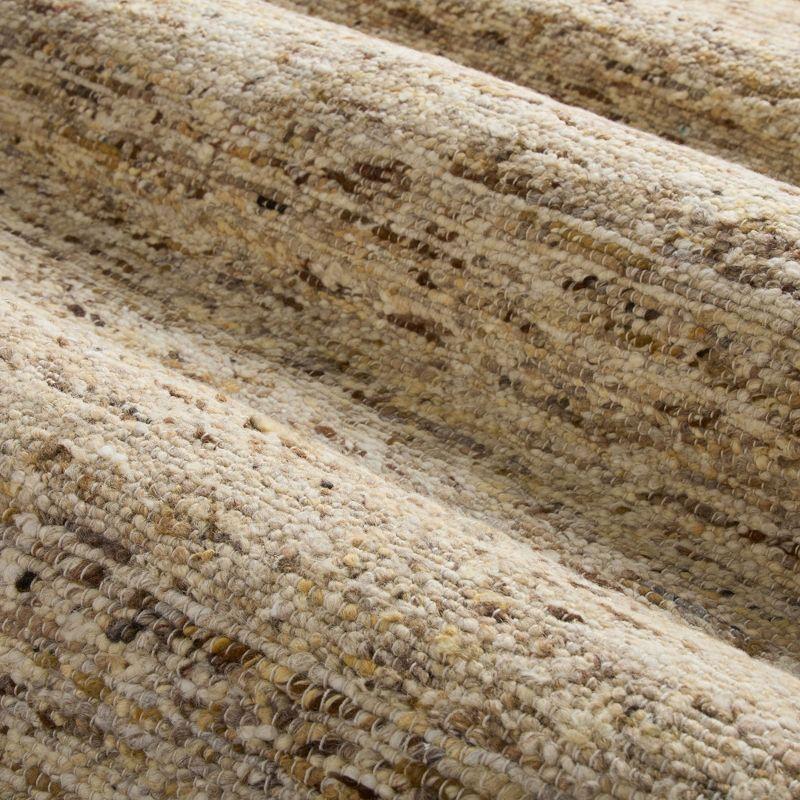 Town & Country Terra Montana Textured Border Handcrafted 100% Wool Area Rug