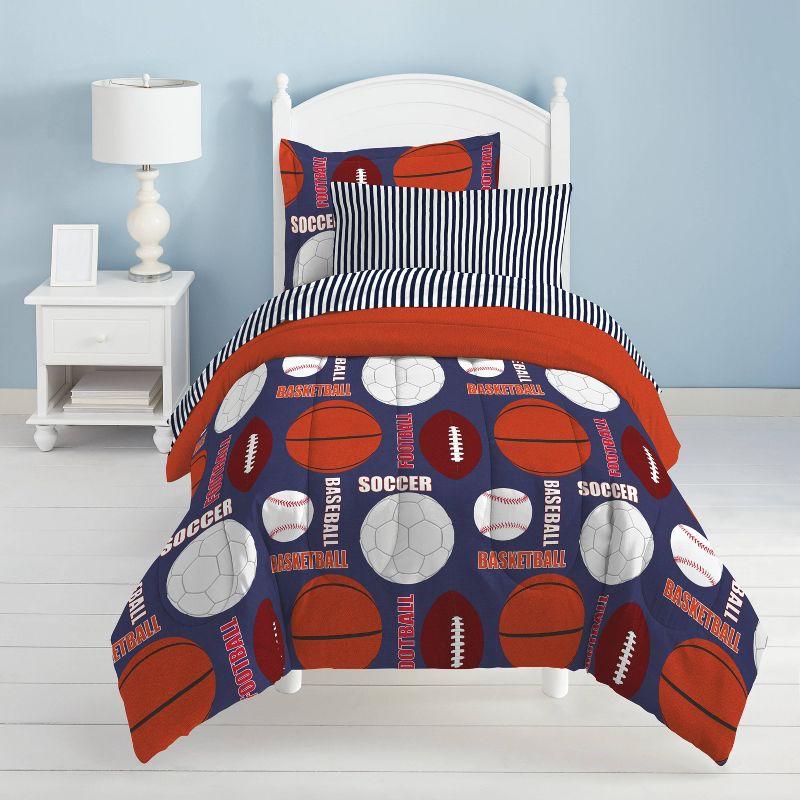 All Sports 5 - Piece Comforter Set