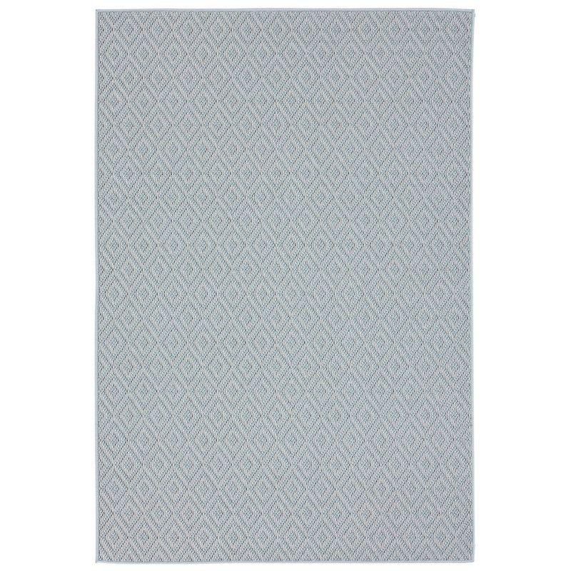7'10" x 10'2" Tripoli Lydia Indoor/Outdoor Rug Blue/Cream - Home Dynamix: UV & Stain Resistant, Woven