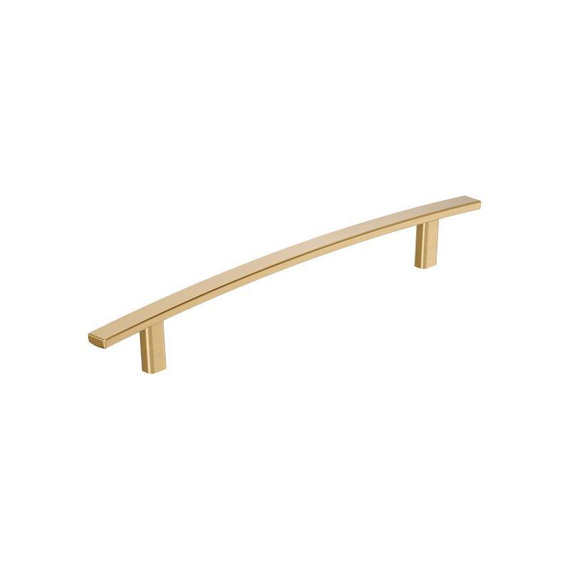 Champagne Bronze 8-13/16 inch Modern Industrial Bar Pull