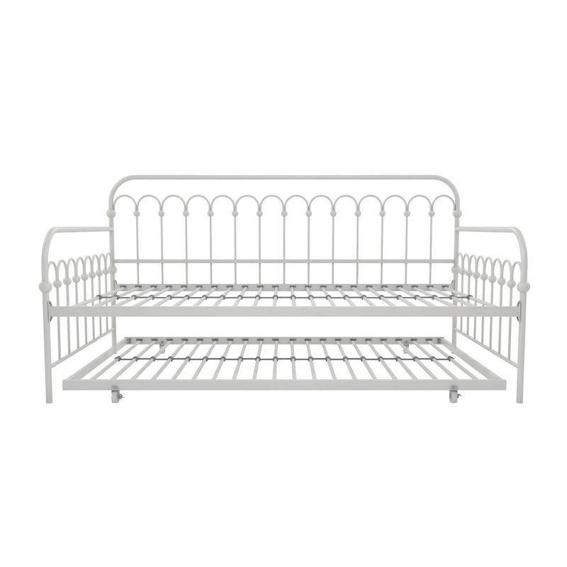 Bright Pop Metal Daybed with Trundle