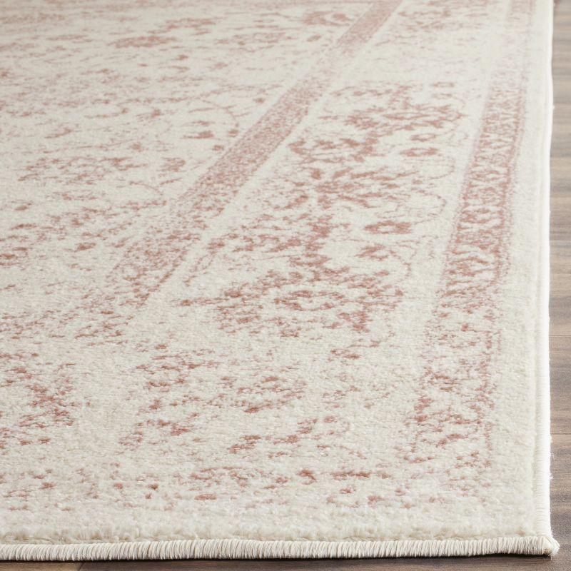 Adirondack ADR109 Machine Made Indoor Area Rug - Ivory/Rose - 11'x15' - Safavieh