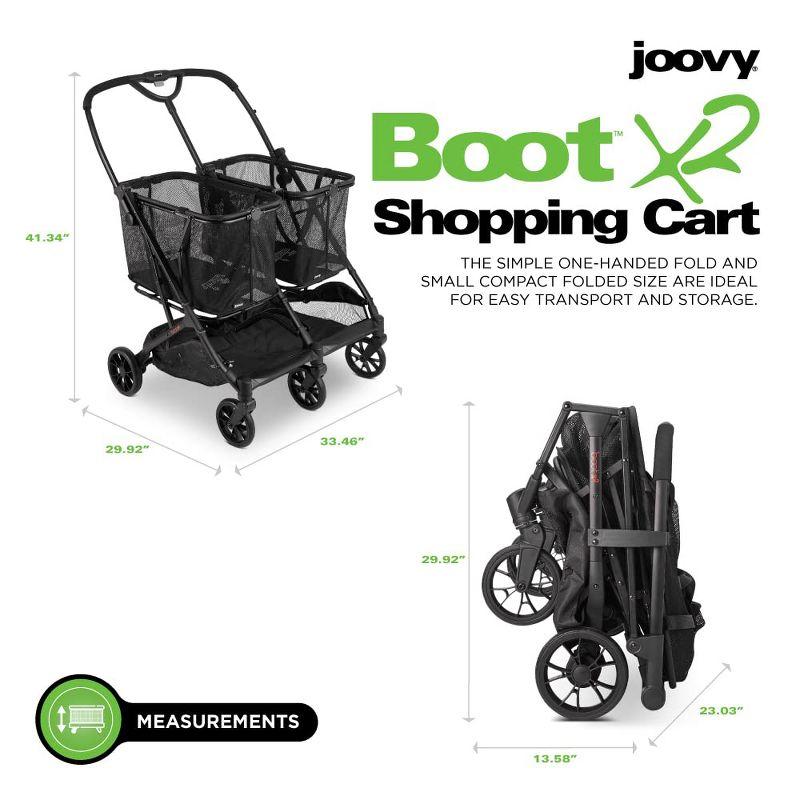 joovy Boot X2 Shopping Utility Cart, Wagon