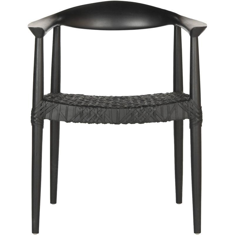 Kazbah Leather Dining Arm Chair