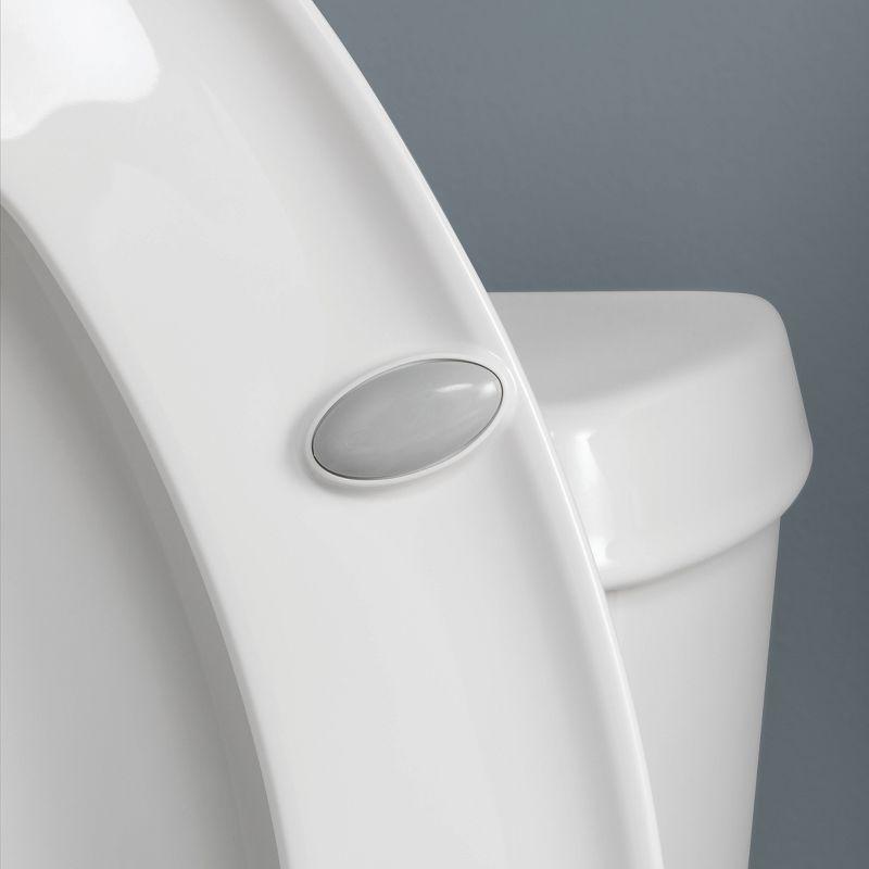 Mayfair by Bemis Affinity Soft Close Plastic Toilet Seat with Easy Cleaning and Never Loosens